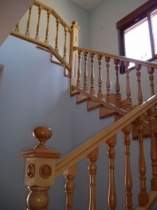 Construcción Viviendas Rústicas - Meseta - Casa Unifamilar - Casa Rústica Escalera